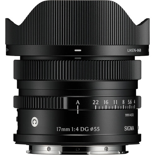 SIGMA LENS 17MM F/4 DG (C) (BK) F/L-MOUNT
