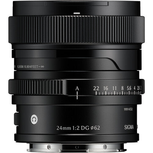 SIGMA LENS 24MM F/3.5 DG (C) (BK) F/L-MOUNT