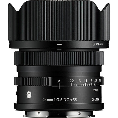 SIGMA LENS 24MM F/2 DG (C) (BK) F/L-MOUNT