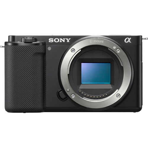 Sony Alpha ZV-E10 Mirrorless Camera with 16-50mm Lens (Black)