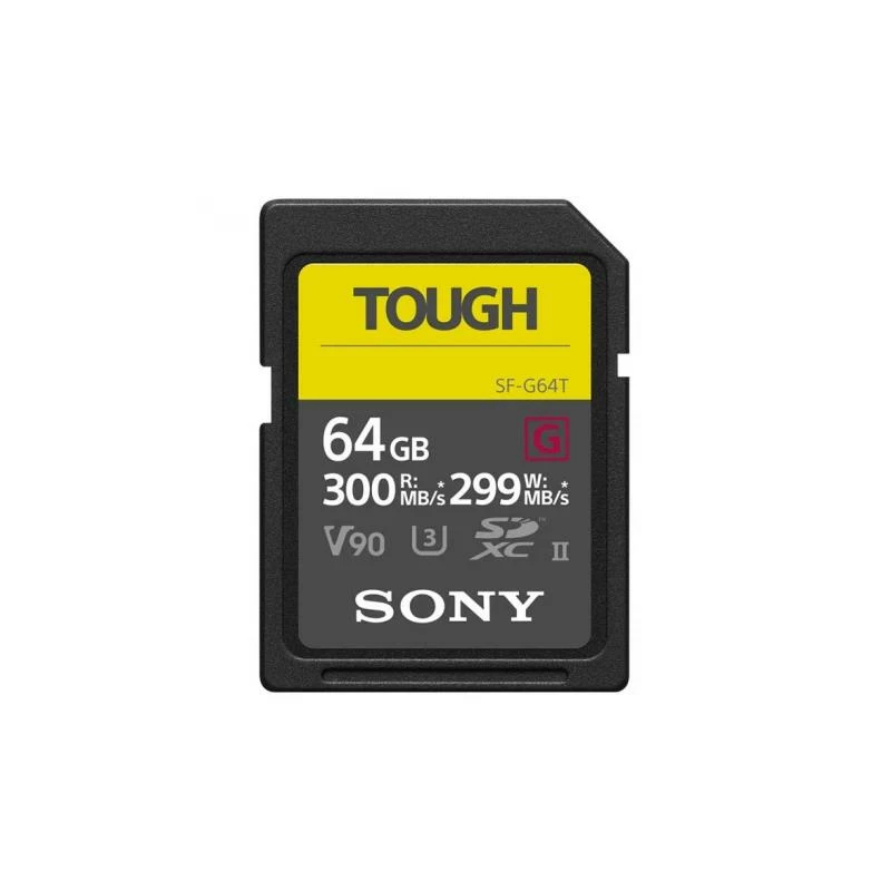 Sony SD G-Series Tough UHS-II U3 300MB/s 64GB SDHC