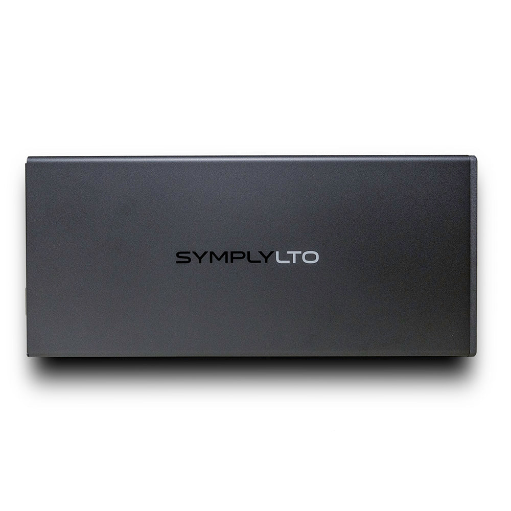 SymplyPRO LTO XTH Desktop LTO-9 Thunderbolt 3 & SAS HH DC&CC; 2m Active cable 3Yr
