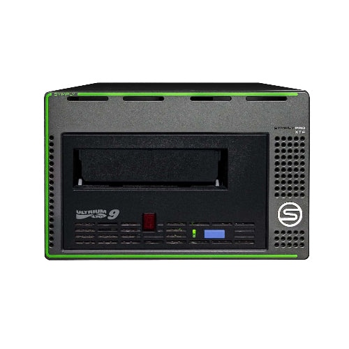 SymplyPRO 1RU Ethernet Tape; 2x10GbE SFP (LC) 1xLTO-8 HH & SAS Exp Data & Cleaning Tape; 3Yr