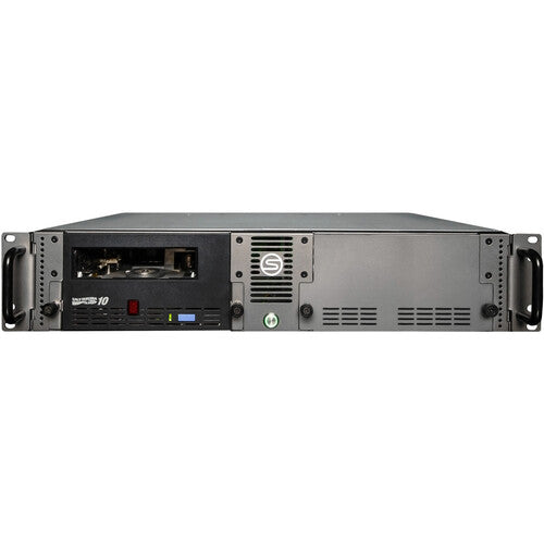 SymplyPRO 2U Gen2 Ethernet Tape; 2x10GbE SFP (LC) 1xLTO-10 FH & SAS Exp Data & Cleaning Tape; 3Yr TAA