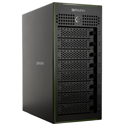 SymplySPARK XT Desktop 8 Bay Thunderbolt 3 RAID 144TB with NANUK Case 5Yr