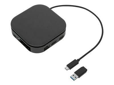 Targus USB-C and USB-A Dual HDMI Mobile Docking Station with 80 Watt Power Pass Through