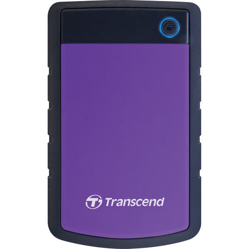 Transcend TS2TSJ25H3P StoreJet 25H3 Series - 2.0TB 2.5" External Hard Drive Rugged Design - PURPLE