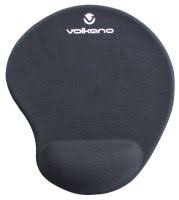 Volkano Comfort series gel wristguard mousepad - black