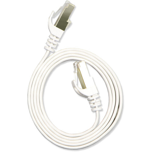 VolkanoX Giga series Cat 7 Ethernet cable 1meter - white gold tips