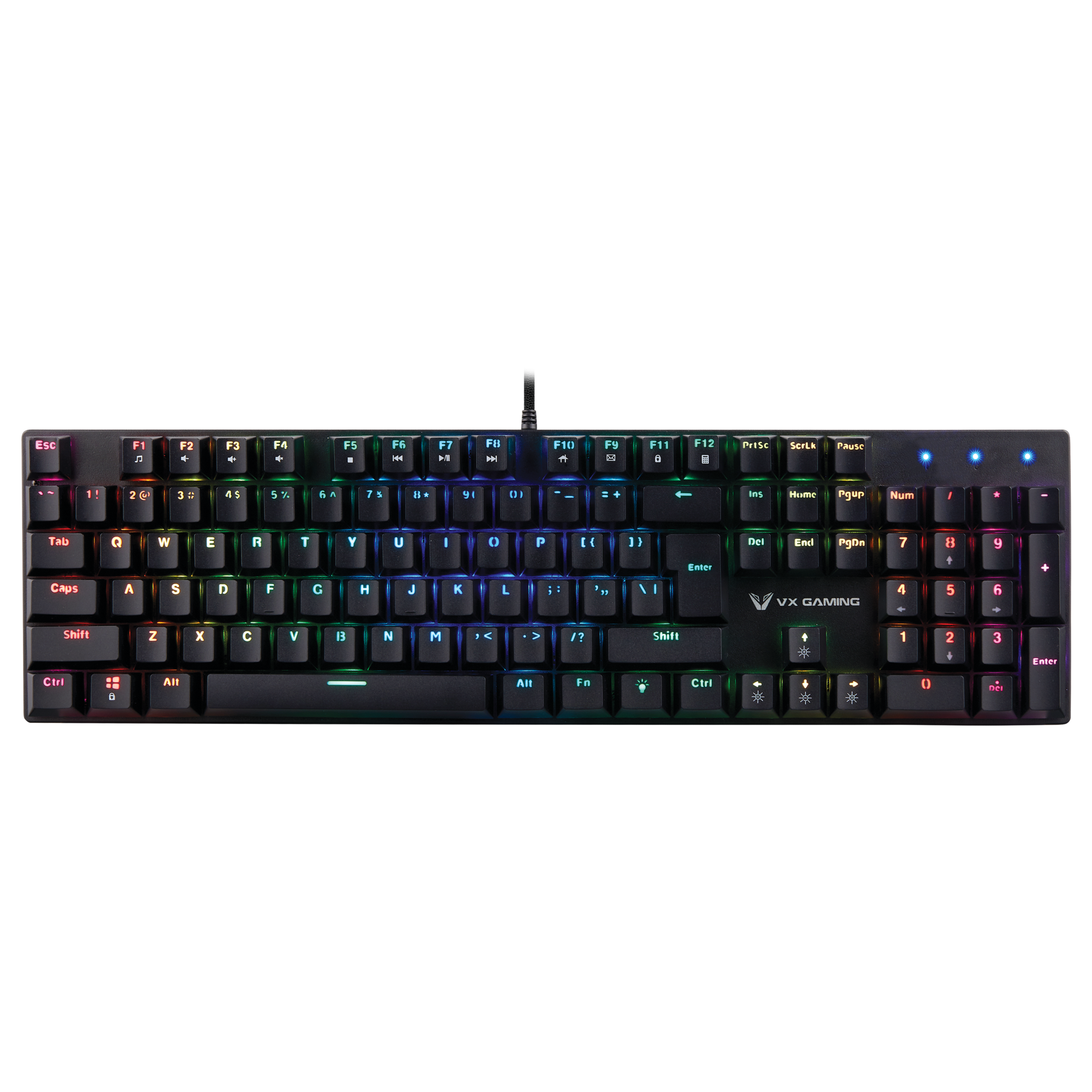 VX Demeter series Mechanical Keyboard with full RGB Lighting