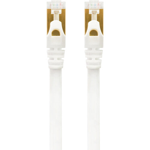 VolkanoX Giga series Cat 7 Ethernet cable 5meter - white gold tips