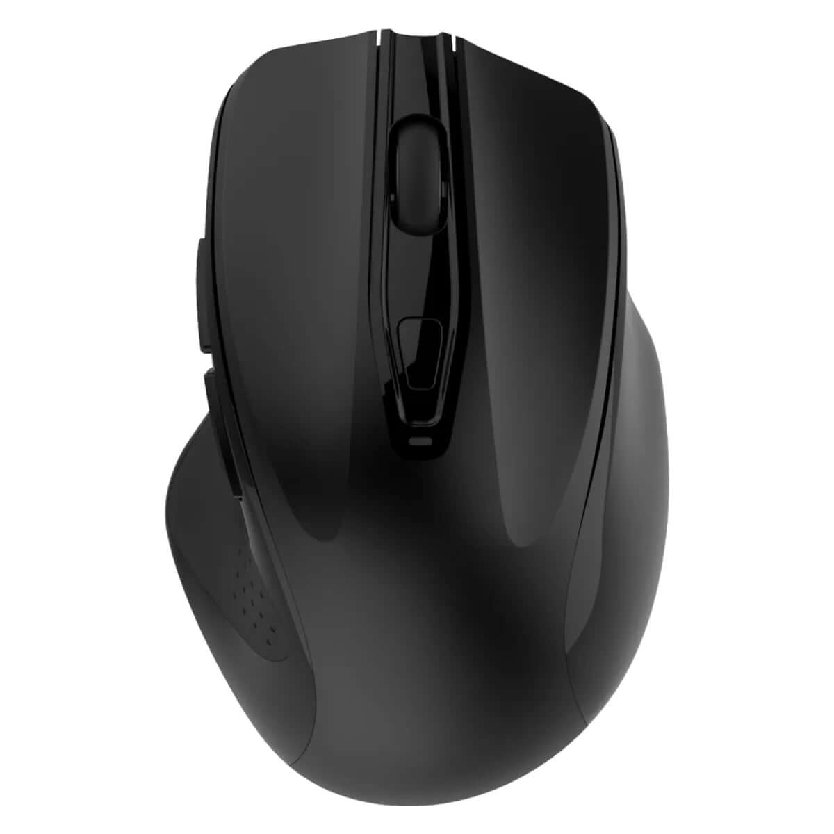 Volkano Aurum Series Rechargeable BT+2.4ghz Mouse - Black