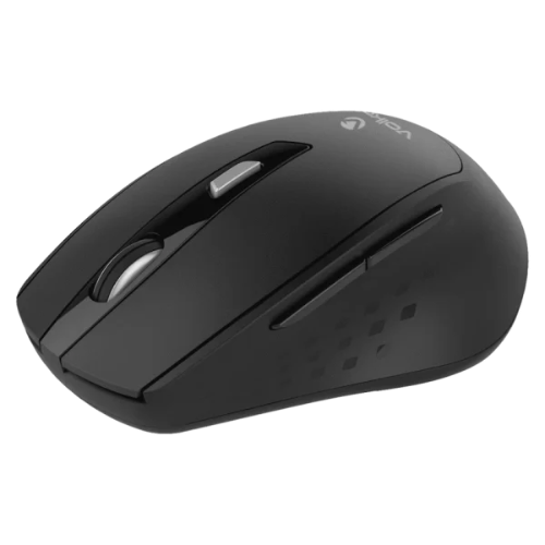 Volkano Chrome Series 2.4Ghz Wireless Ergonomic - Black