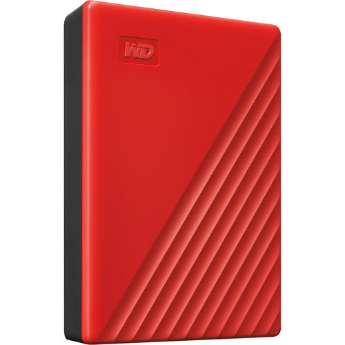 WD MY PASSPORT 4TB RED WORLDWIDE Hard Drive