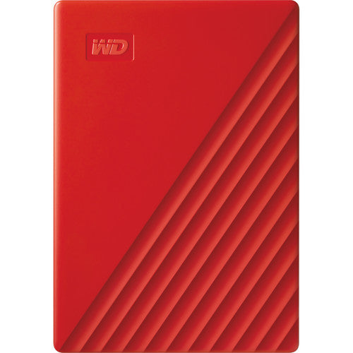 WD MY PASSPORT 2TB RED WORLDWIDE Hard Drive