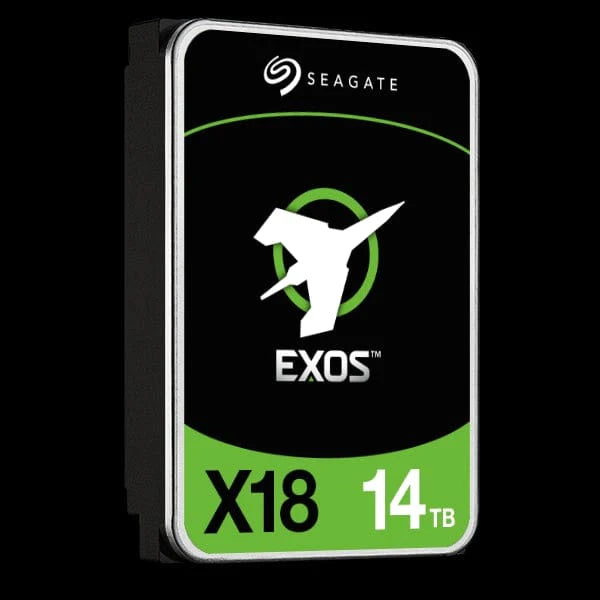 Seagate Exos X18 14TB HDD; 3.5"; 6GB/s SATA