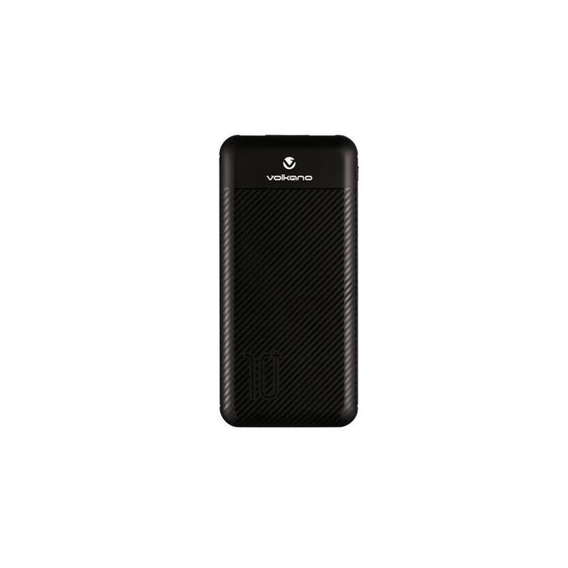 Volkano Fuel Series 10000 mAh Powerbank – Black