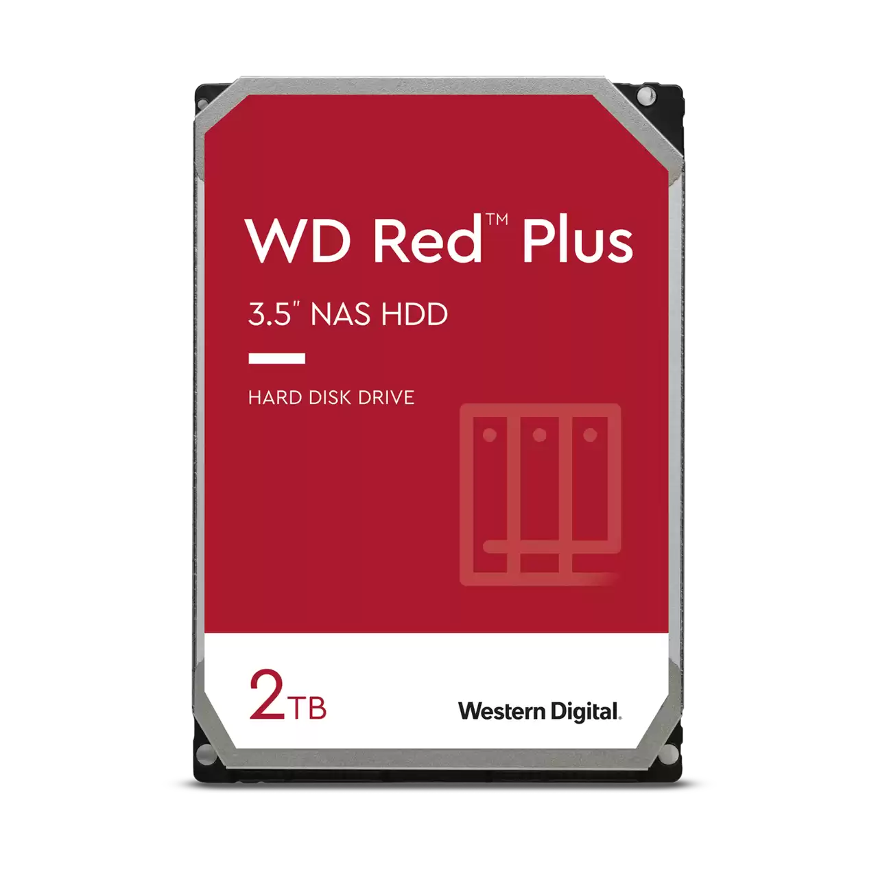WD Red™ Plus CMR 2TB SATA 3.5 128 MB Cache HDD