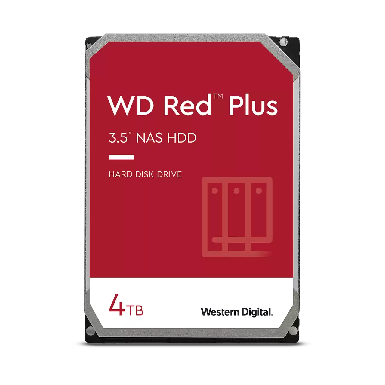 WD Red WD40EFPX Plus CMR 4TB SATA 3.5 128 MB Cache Hard Drive