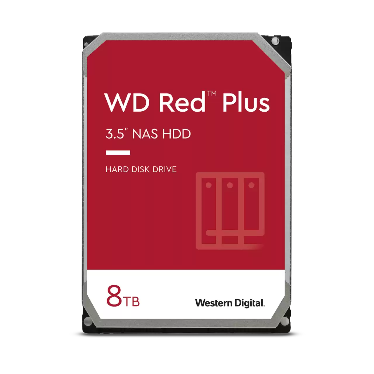 WD Red WD80EFZZ Plus CMR 8TB SATA 3.5 128 MB Cache HDD