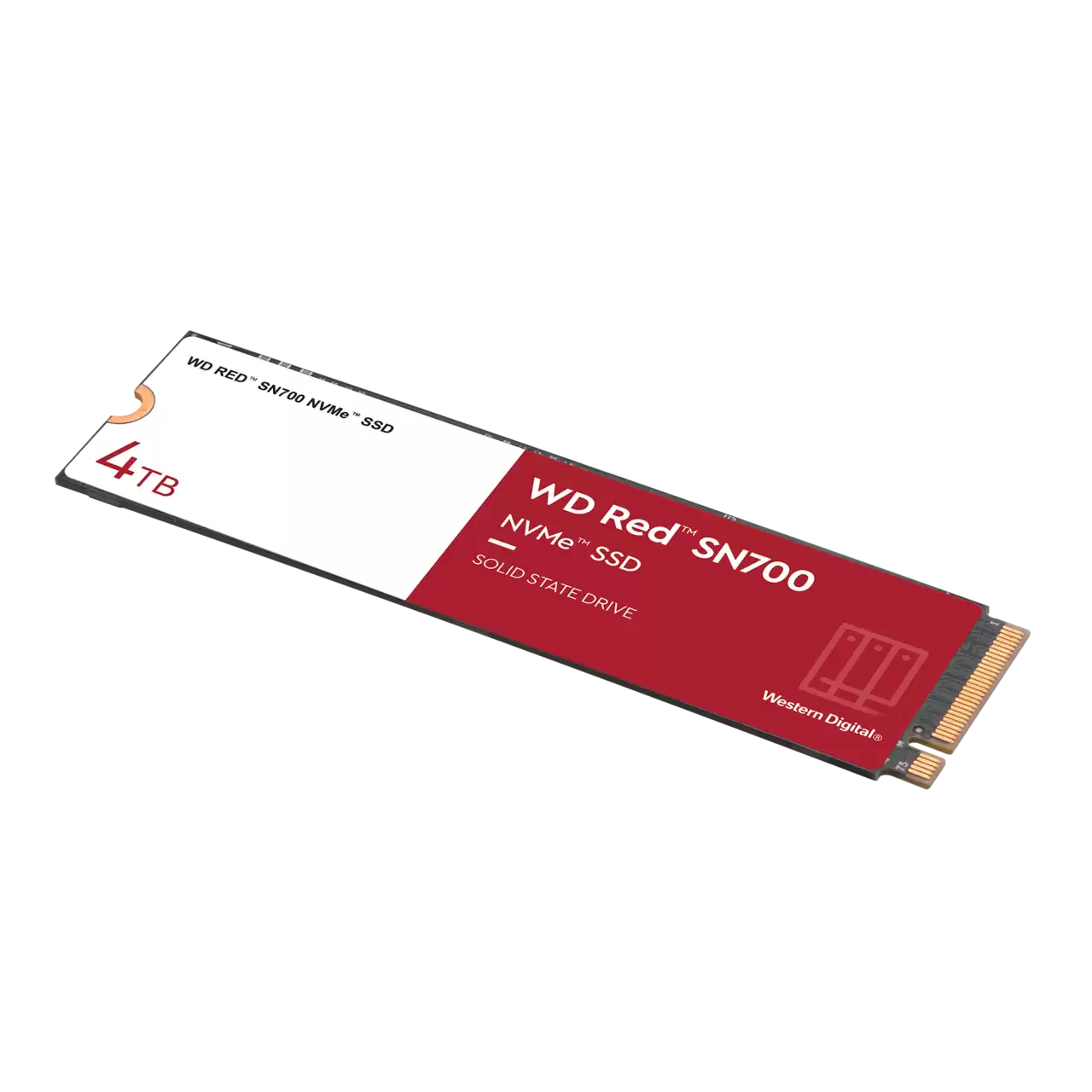 WD Red™ SN700 4TB PCIE M.2 3D NAND NVMe SSD