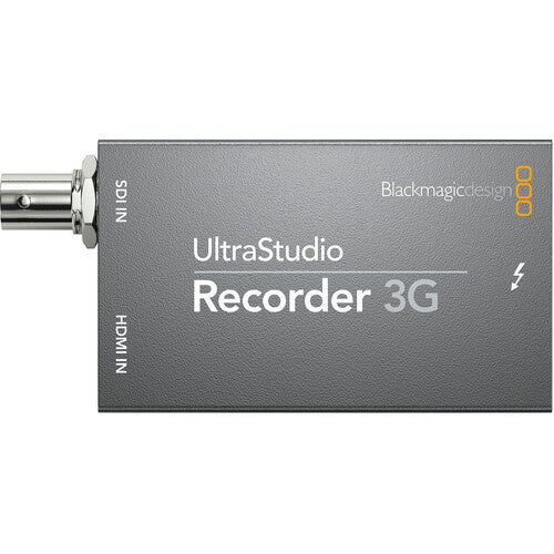 Blackmagic UltraStudio Recorder 3G (Thunderbolt 3 USB-C cable not included)