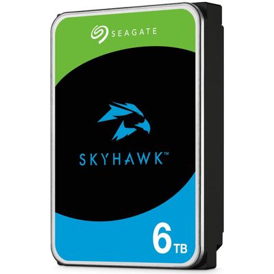 Seagate Skyhawk 6TB 3.5" HDD Surveillance Drives; SATA 6GB/s