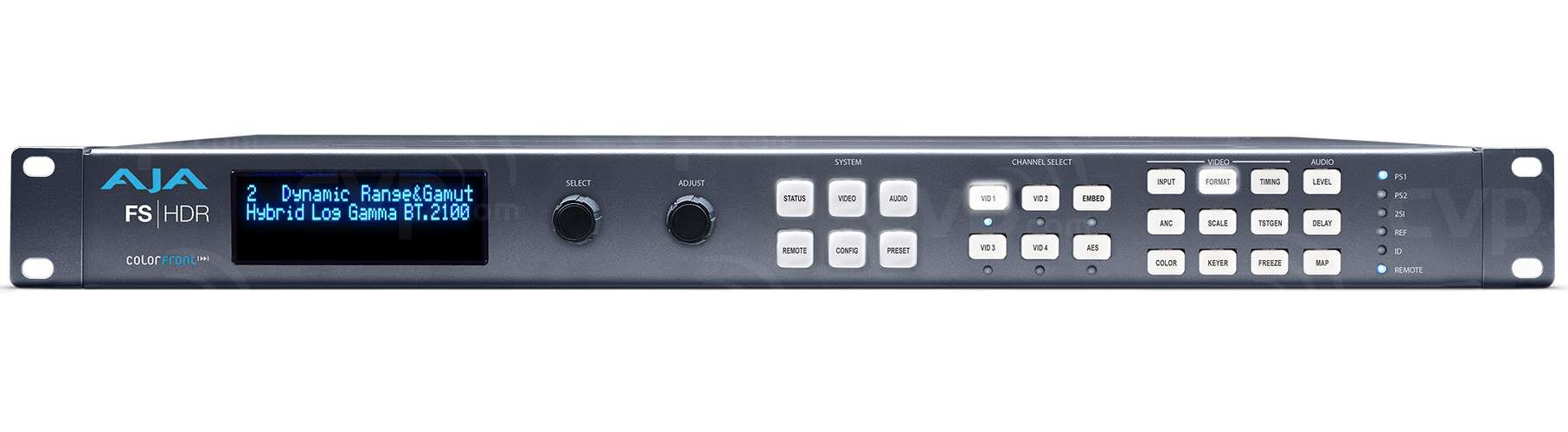AJA HDR 4K/UltraHD/2K/HD frame synchronizer and converter