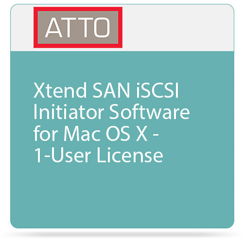 ATTO One user License for Xtend iSCSI Initiator