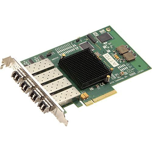 ATTO Quad Channel x8 PCIe 2.0 to 8Gb FC, Full Height