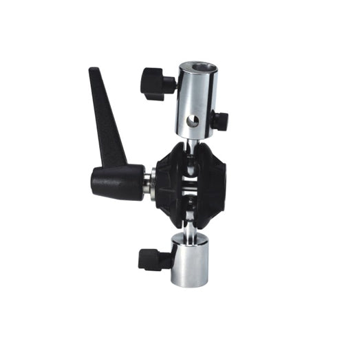 E-Image EI-A60 Double Ball Joint Adapter 5/8" Receiver &11/8" Male Stud