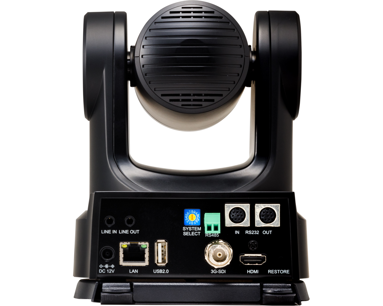 JVC  KY-PZ200NBE HD PTZ camera, black, 20x zoom, with NDI, dual streaming