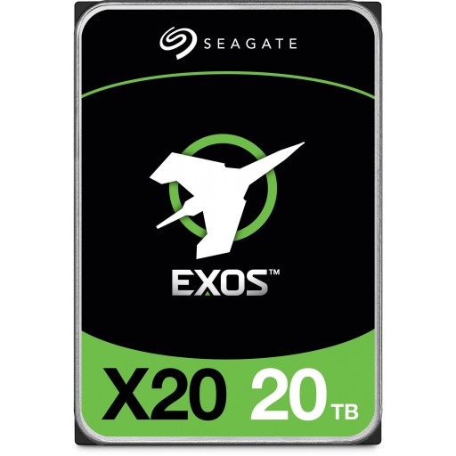 Seagate Exos X20 20TB HDD; 3.5"; 6GB/s SATA