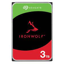 Seagate Ironwolf 3TB 3.5" HDD NAS Drives; SATA 6GB/s