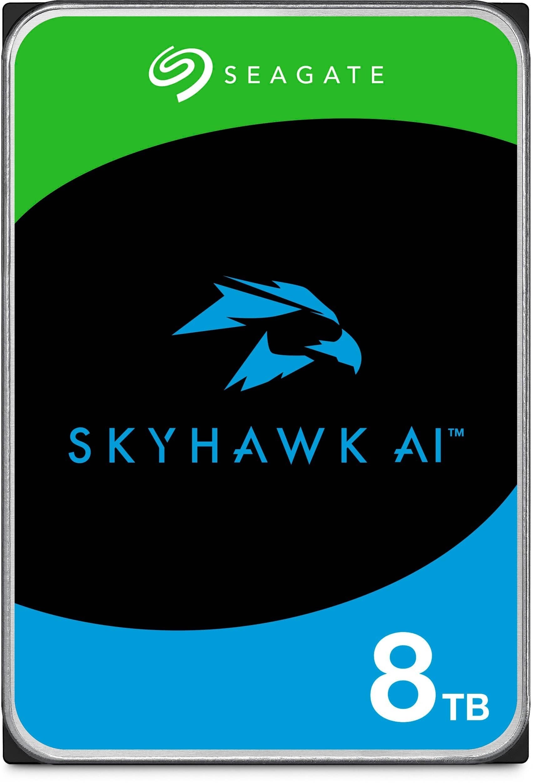 Seagate Skyhawk AI 8TB 3.5" HDD Surveillance Drives; SATA 6GB/s