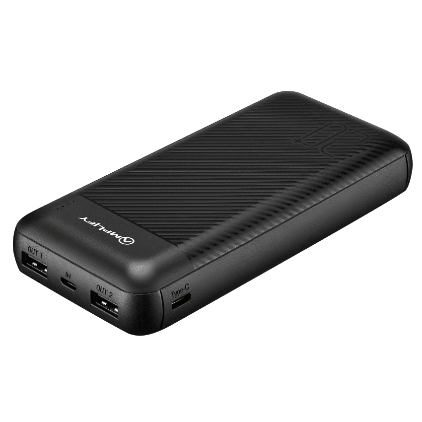 Amplify Spark 20000mAh Series Power Bank - Black