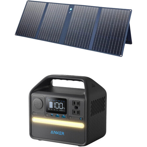 Anker PowerHouse 521 +  Solar Panel 100W - Bundle