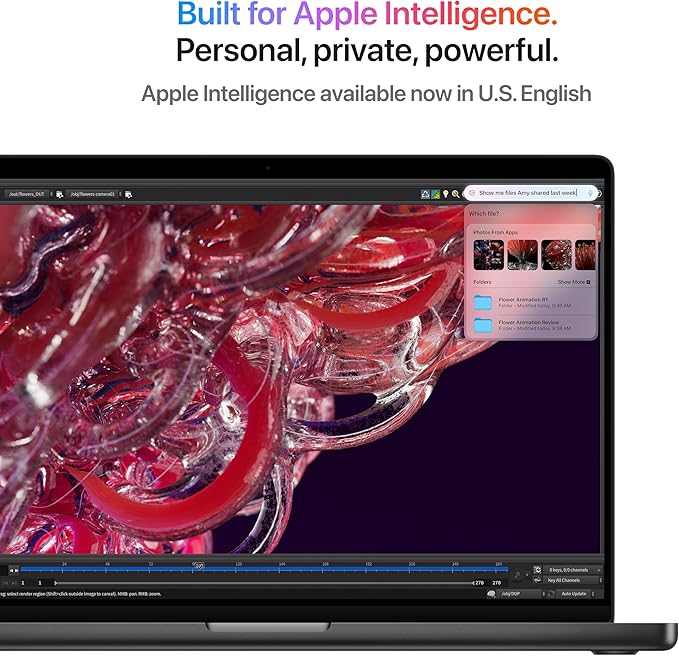Apple 16-Inch Macbook Pro: Apple M4 Max Chip With 14‑Core CPU And 32‑Core GPU, 36GB, 1TB Solid State Drive