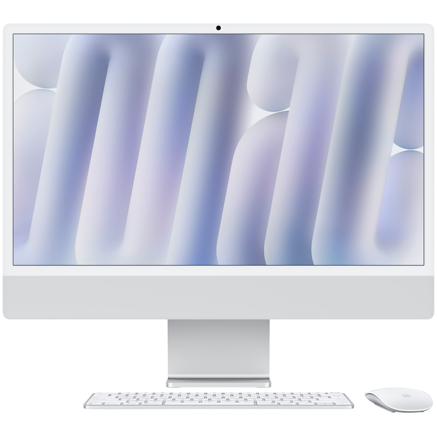 Apple 24-Inch iMac With Retina 4.5k Display M4 Chip With 10‑Core CPU And 10‑Core GPU, 24GB, 512GB Solid State Drive