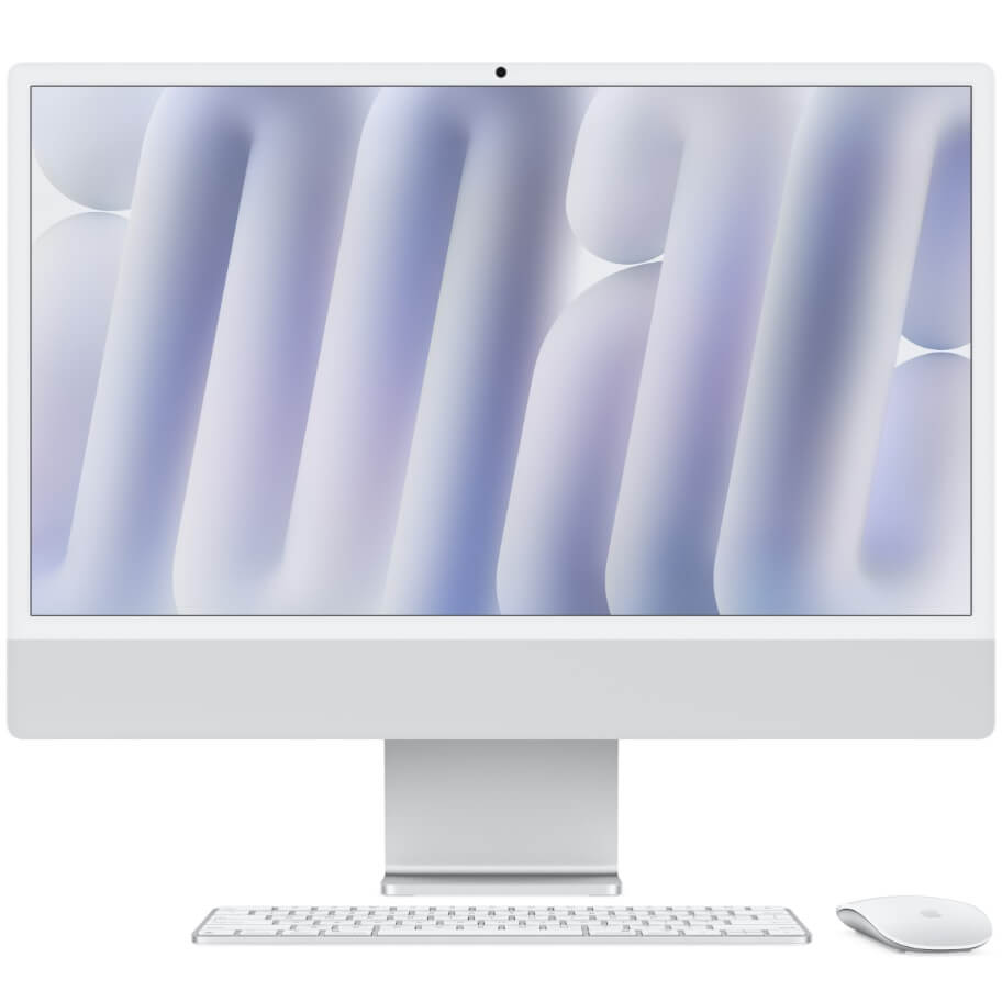 Apple 24-Inch iMac With Retina 4.5k Display M4 Chip With 8‑Core CPU And 8‑Core GPU, 16GB, 256GB Solid State Drive