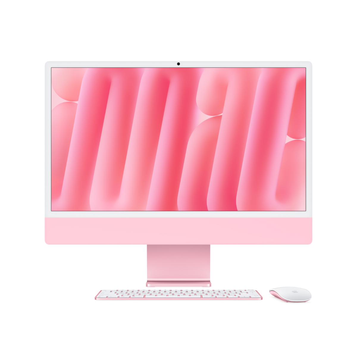 Apple 24-inch iMac with Retina 4.5K display: Apple M4 chip with 10‑core CPU and 10‑core GPU. 24GB. 512GB SSD - Pink