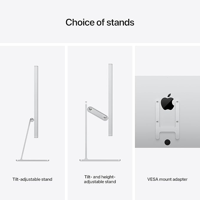 Apple Studio Display - Standard Glass - Tilt-Adjustable Stand