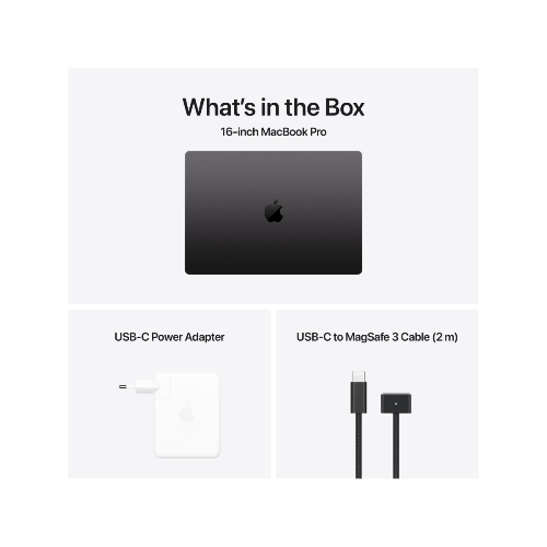 Apple 16-inch MacBook Pro: Apple M4 Pro chip with 14‑core CPU and 20‑core GPU. 48GB. 512GB SSD - Space Black