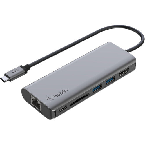 Belkin Connect USB-C Mobile Dock MultiPort Adapter 6 in 1