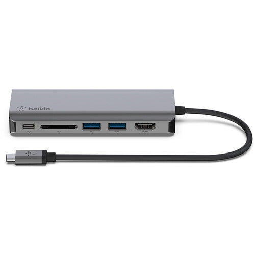 Belkin Connect USB-C Mobile Dock MultiPort Adapter 6 in 1