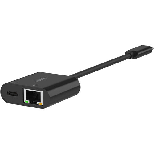 Belkin  Connect USB-C to Ethernet Adapter with Power Delivery Port up to 100 Watt Power Delivery