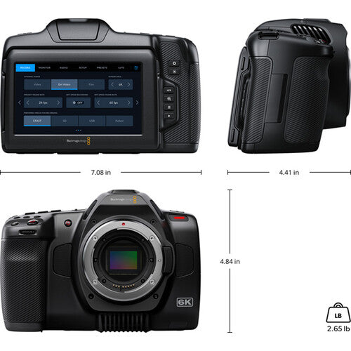Blackmagic 6K G2 Pocket Cinema Camera (Body only)