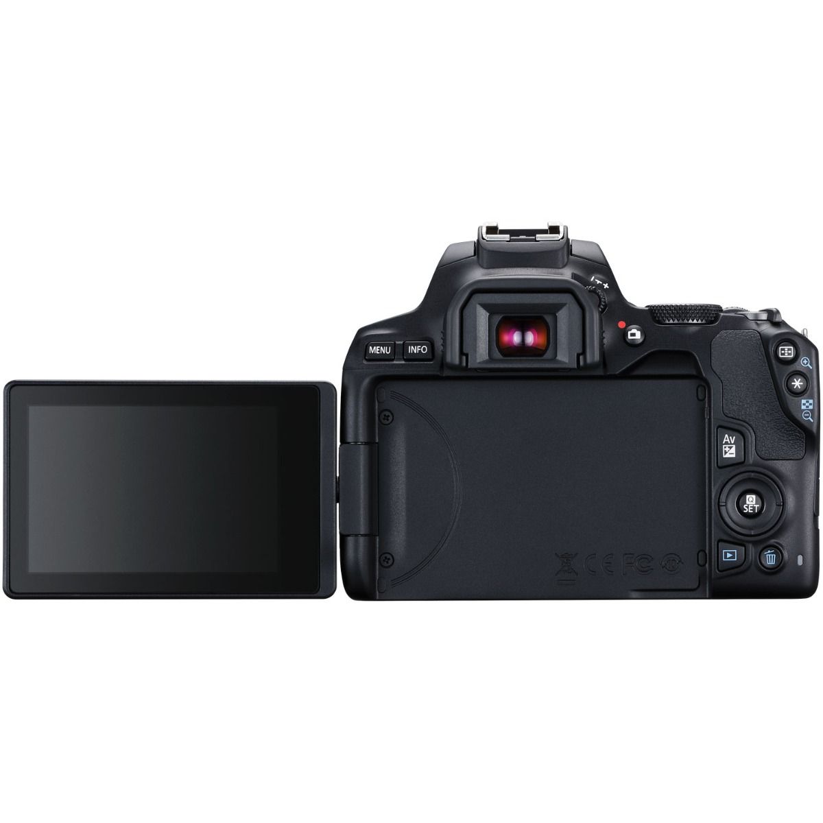 Canon EOS 250D BK 18-55 + 75-300 EU26 (Double Kit) Camera