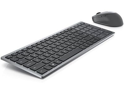 DELL MULTI-DEVICE WIRELESS KEYBOARD AND MOUSE - KM7120W - US INTERNATIONAL (QWERTY)
