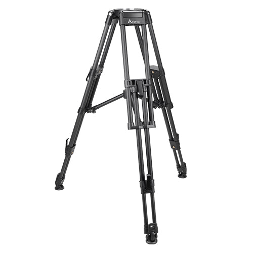 E-Image Carbon Heavy Duty Tripod (150mm) in 2 stage (Flip lock),with Middle spreader